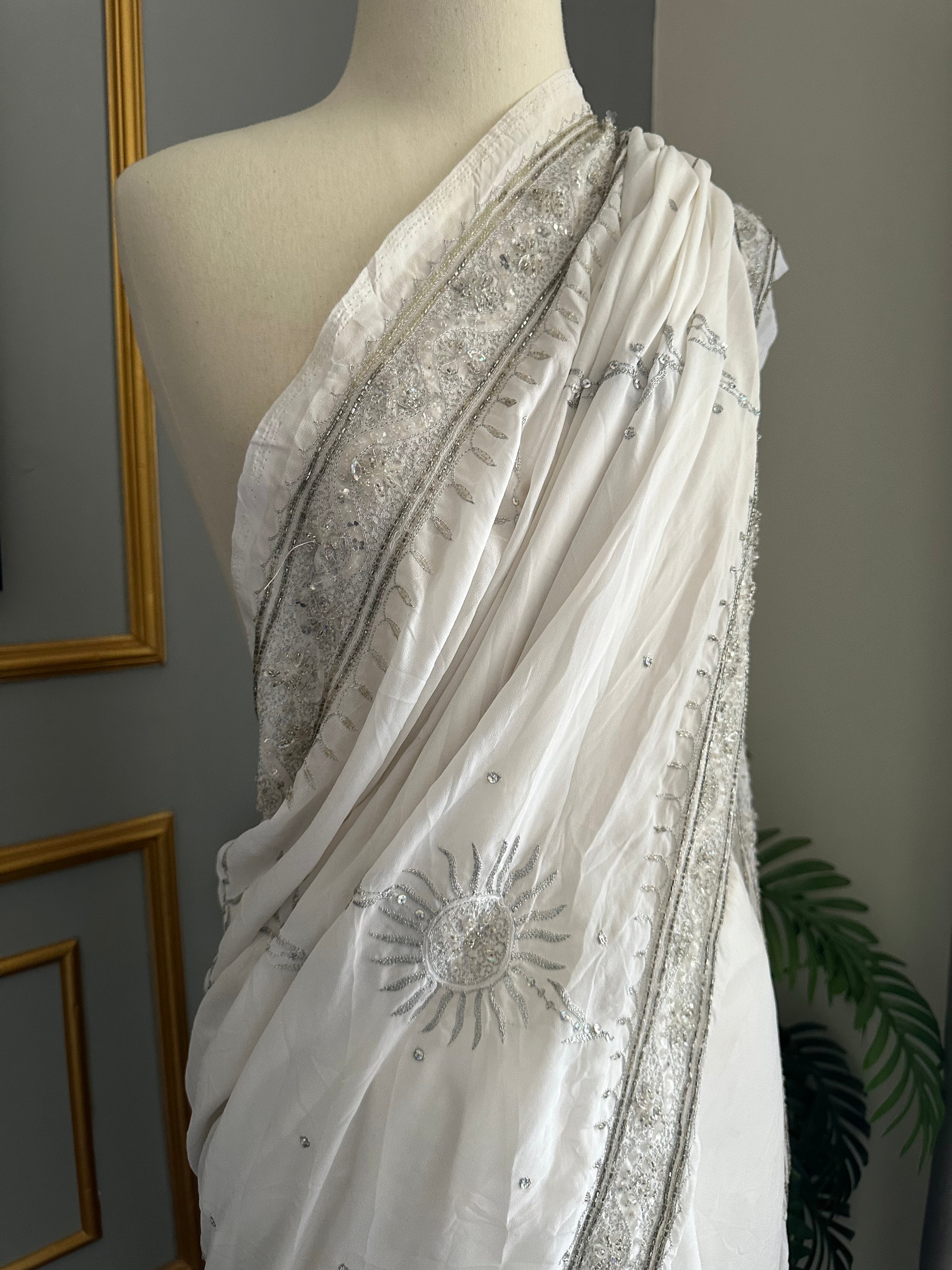 White Saree