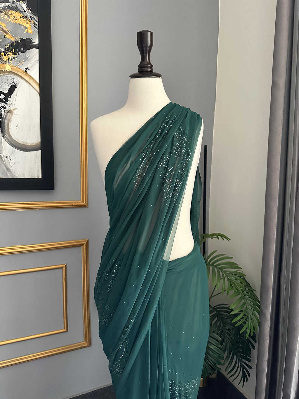 Mukesh Work Saree
