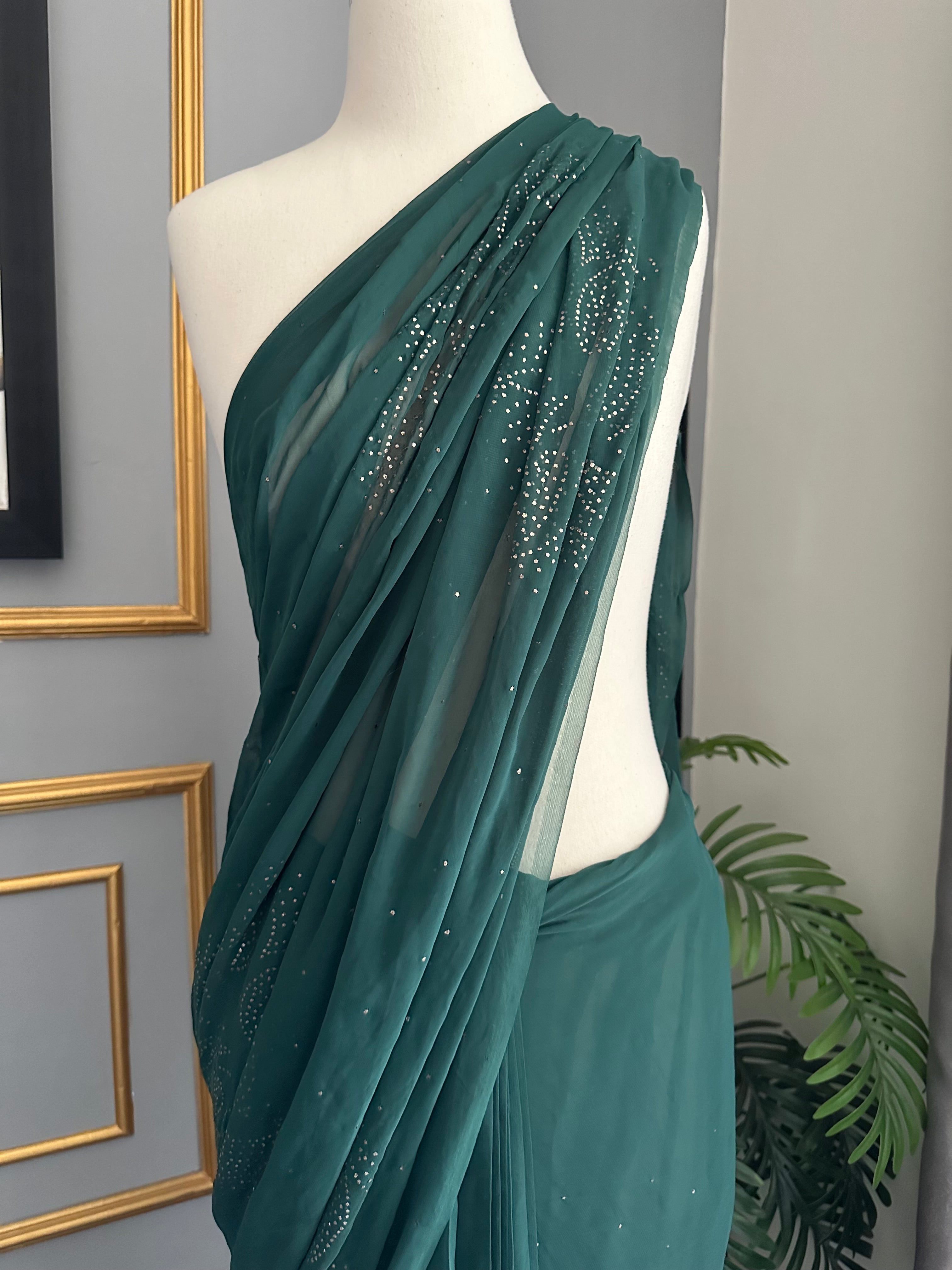 Mukesh Work Saree