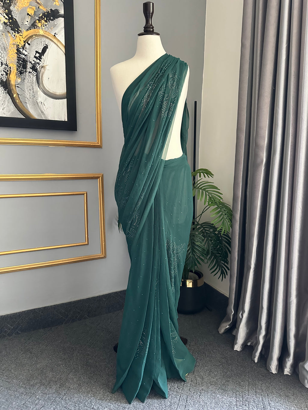 Mukesh Work Saree