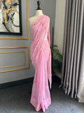 Pink Saree