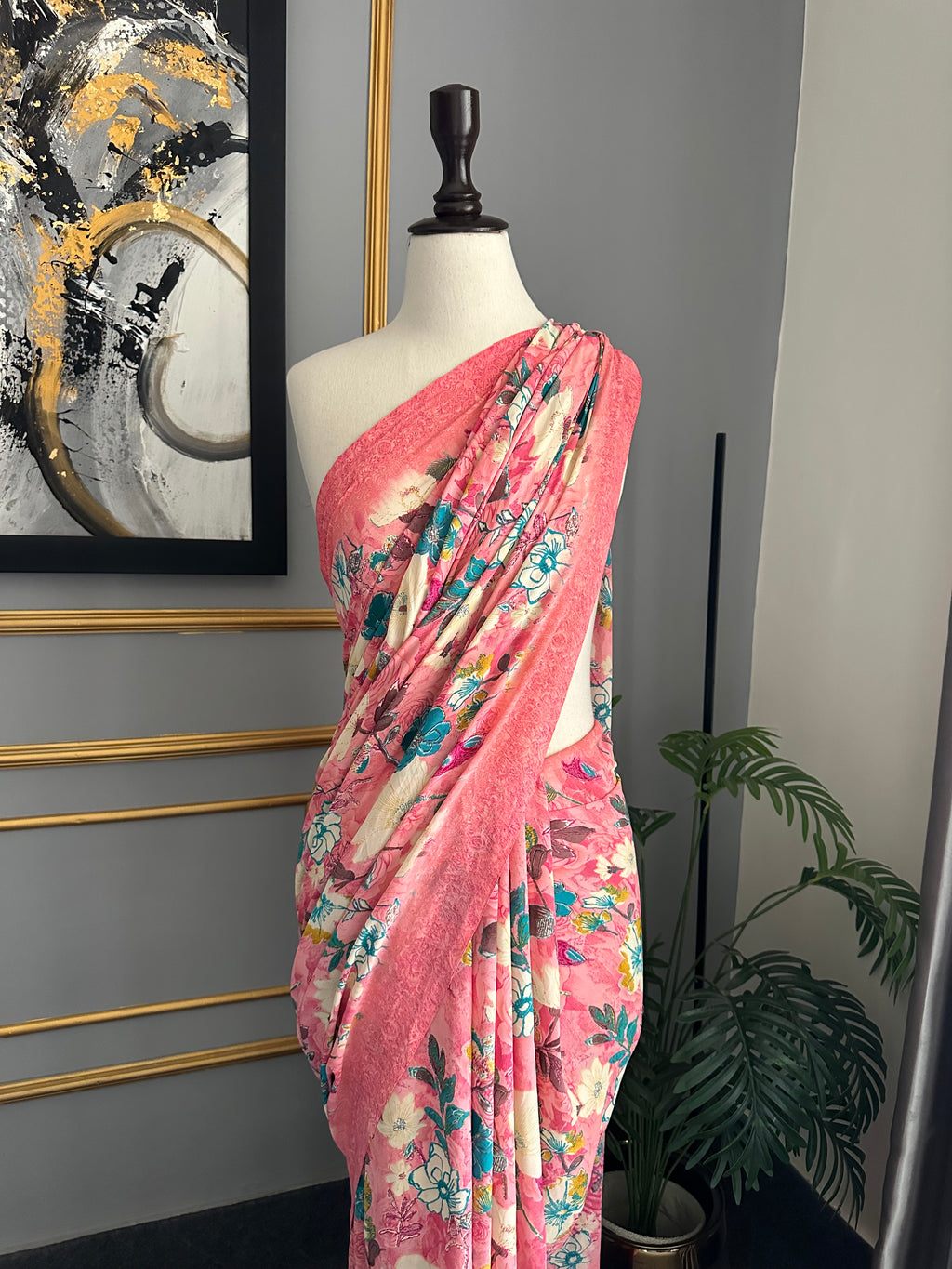 Printed Saree