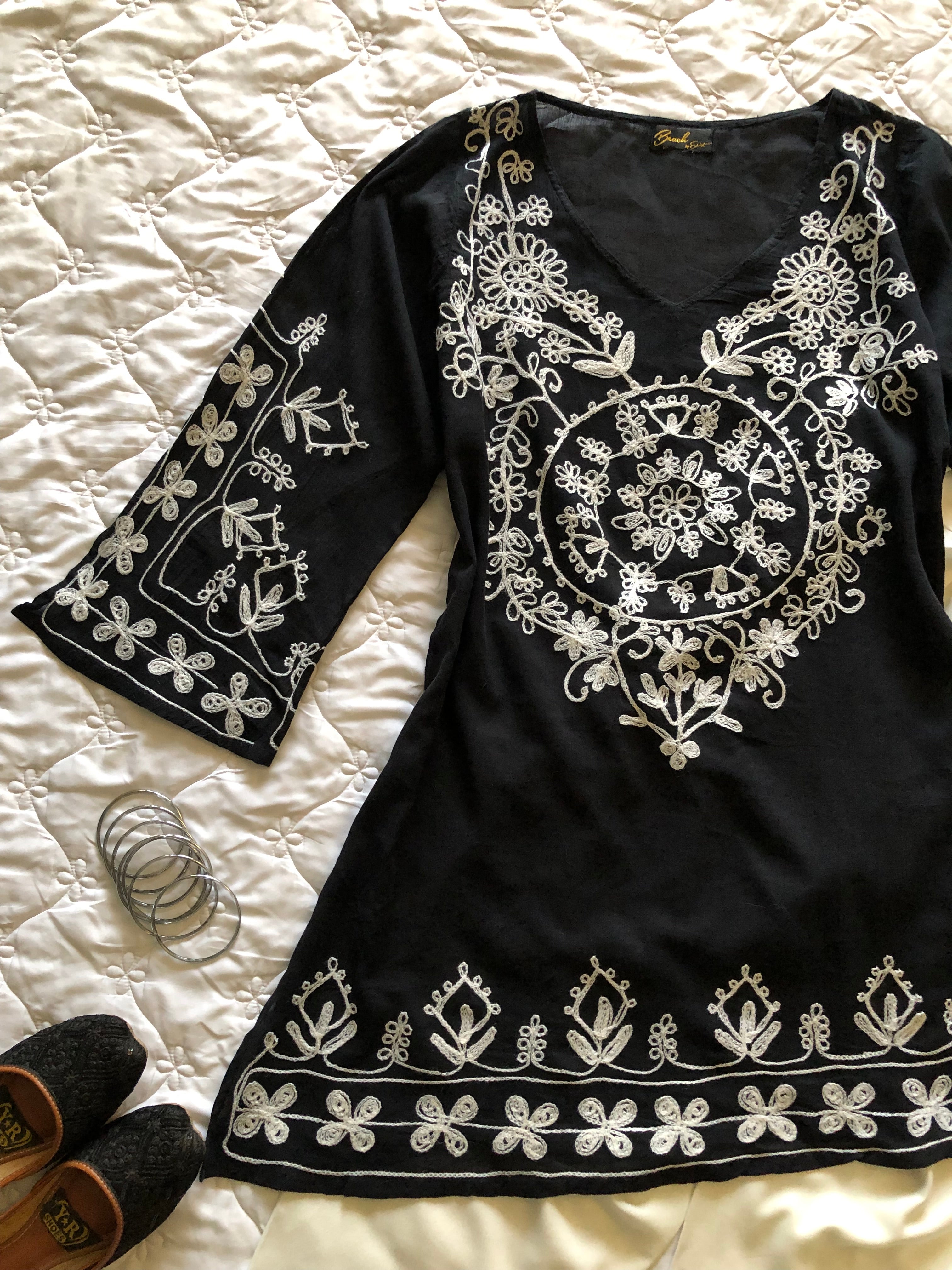 Embroidered Lawn Kurti