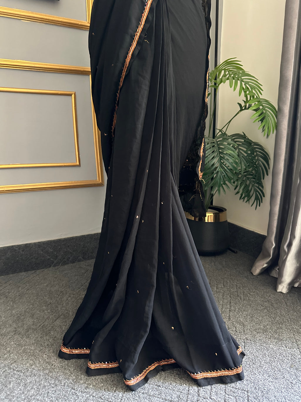 Black Saree