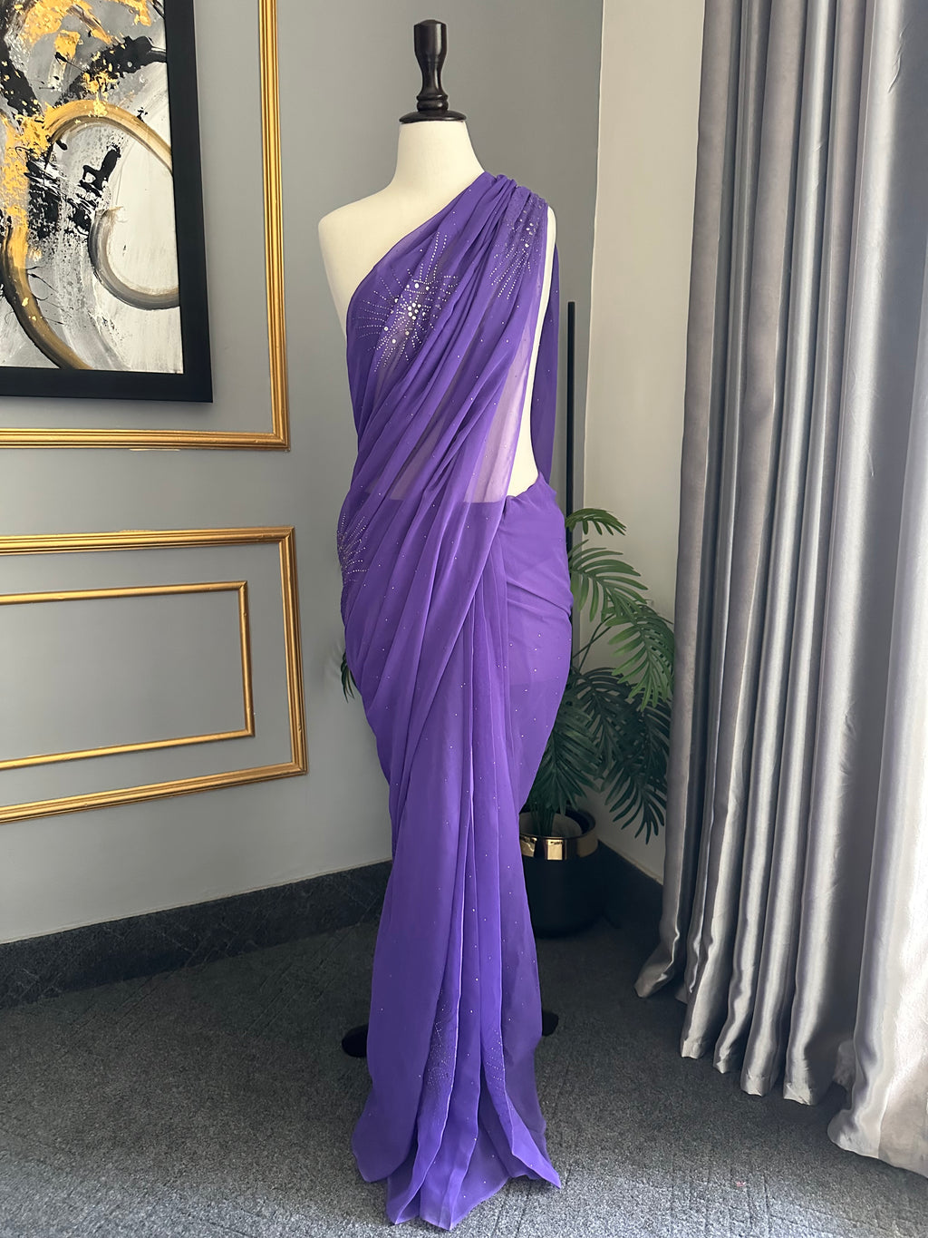 Mukesh Work Saree