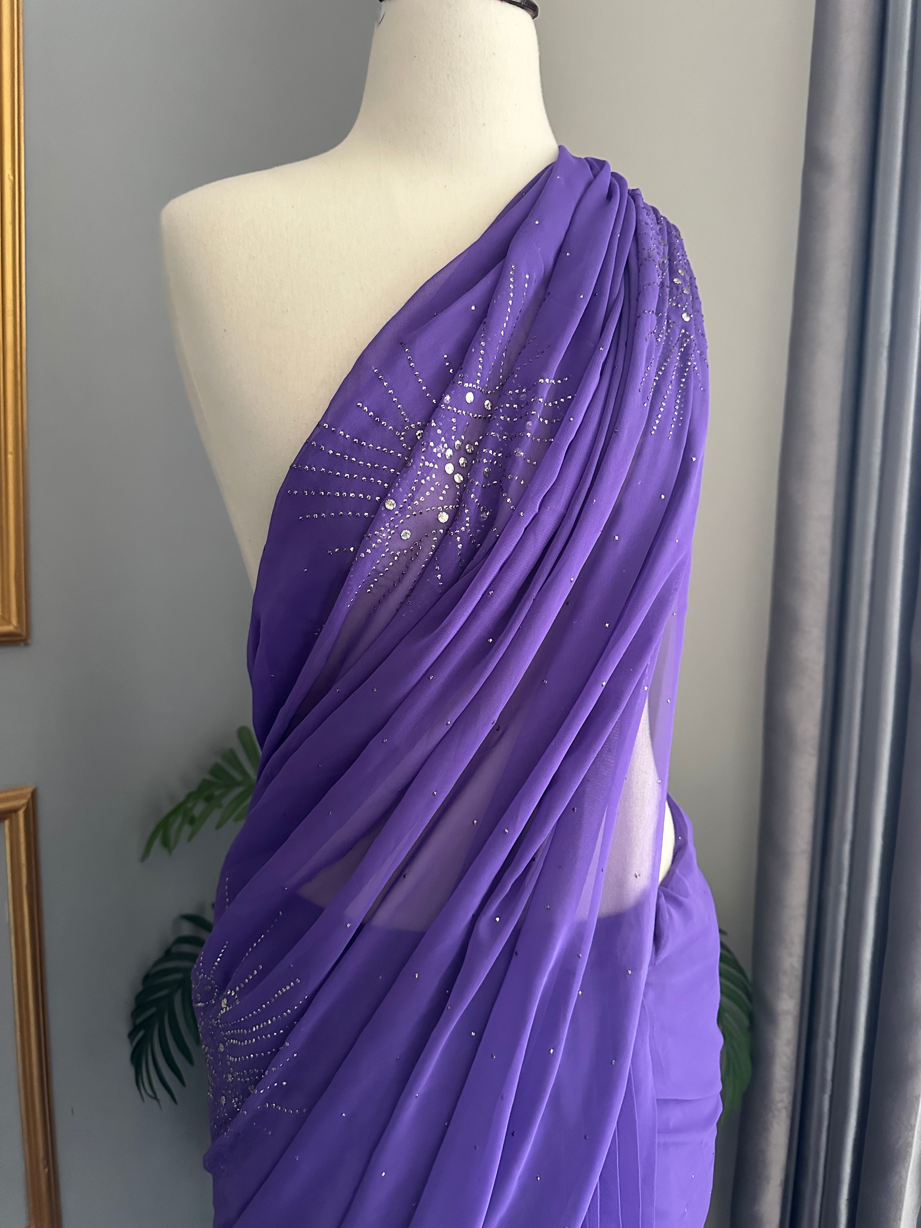 Mukesh Work Saree