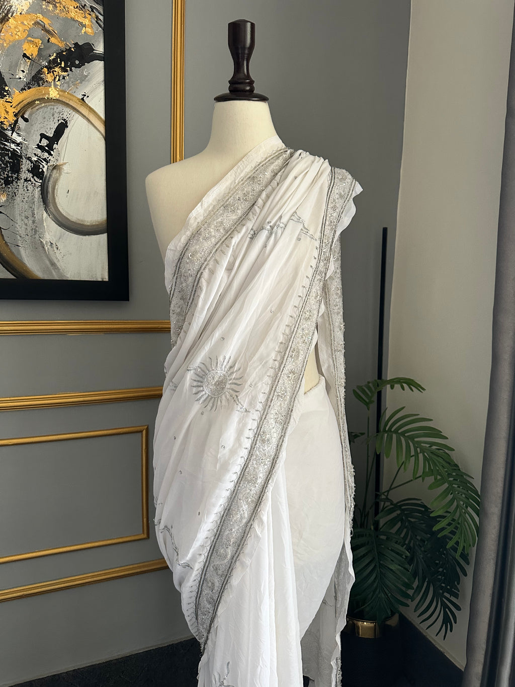 White Saree